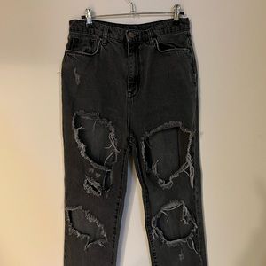 BDG ripped mom jeans
